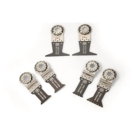 Expressleverans Best of E-Cut Starlock WOOD & METAL Fein Sågbladssats 6 delar